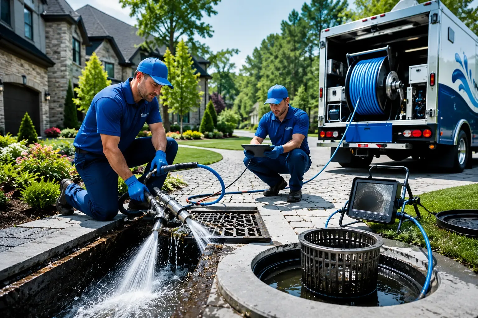Local outdoor drain cleaning professionals in Braintree, MA